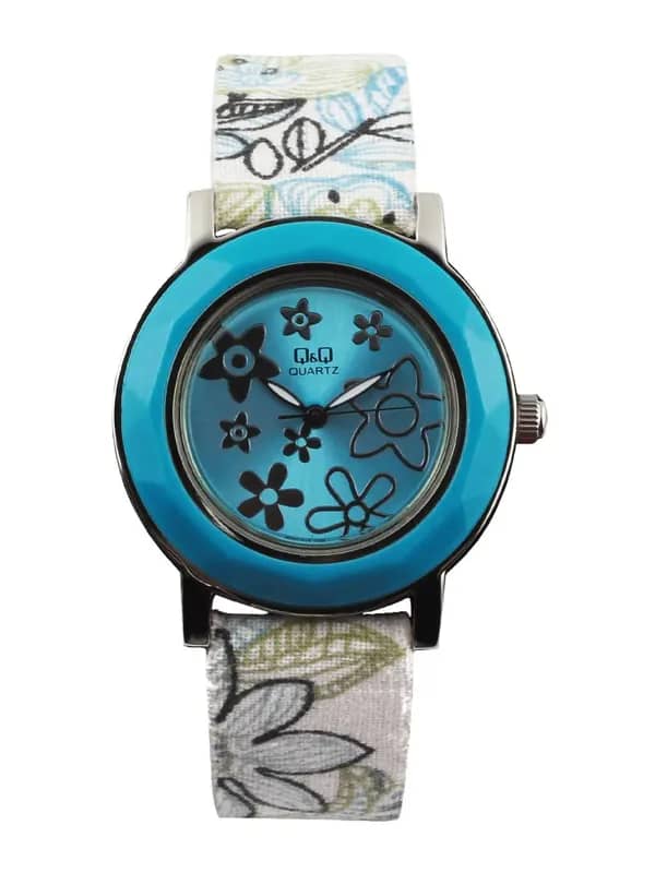 Q&Q Women Blue Dial Watch
