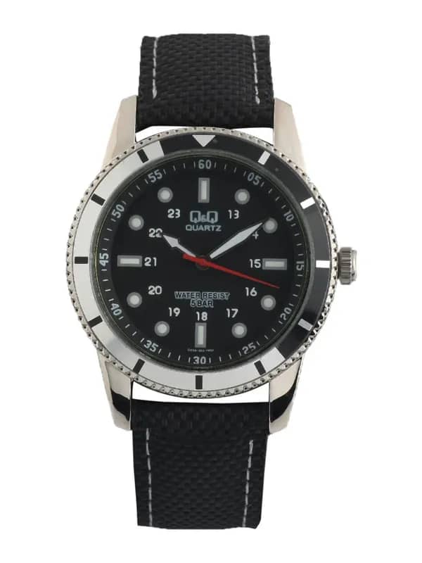Q&Q Men Black Dial Watch