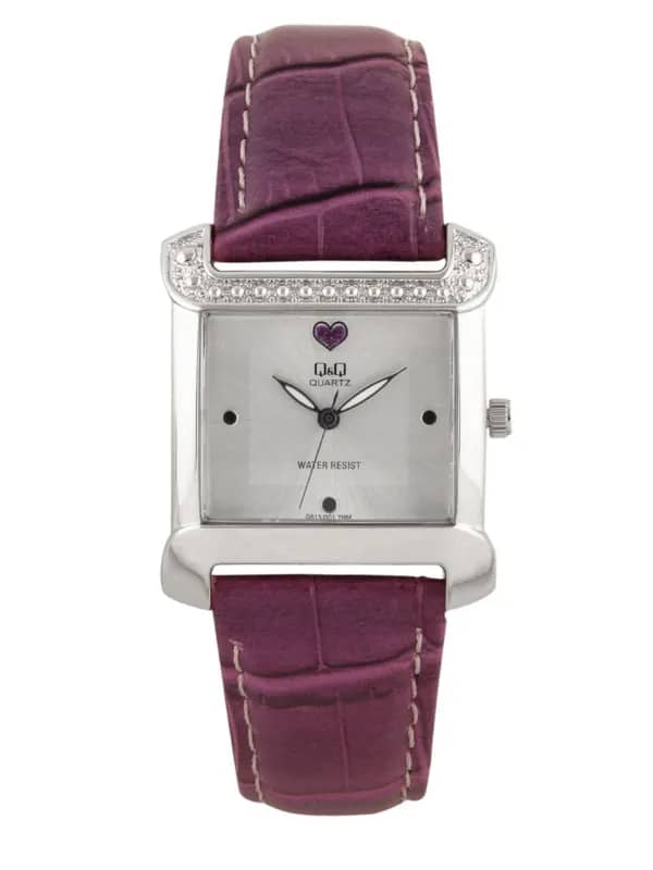 Q&Q Women Steel Dial Watch