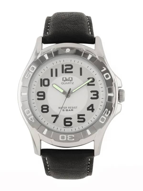 Q&Q Men White Dial Watch