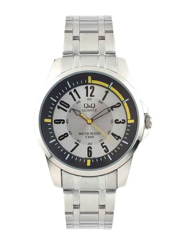 Q&Q Men Grey Dial Analogue Watch Q708J214Y