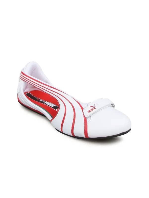 Puma Women Espera White Red Shoe