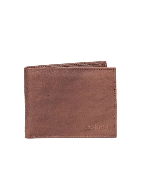 Levitate Men Brown Wallet