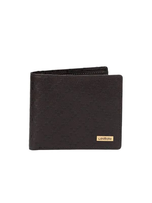 Levitate Men Brown Wallet