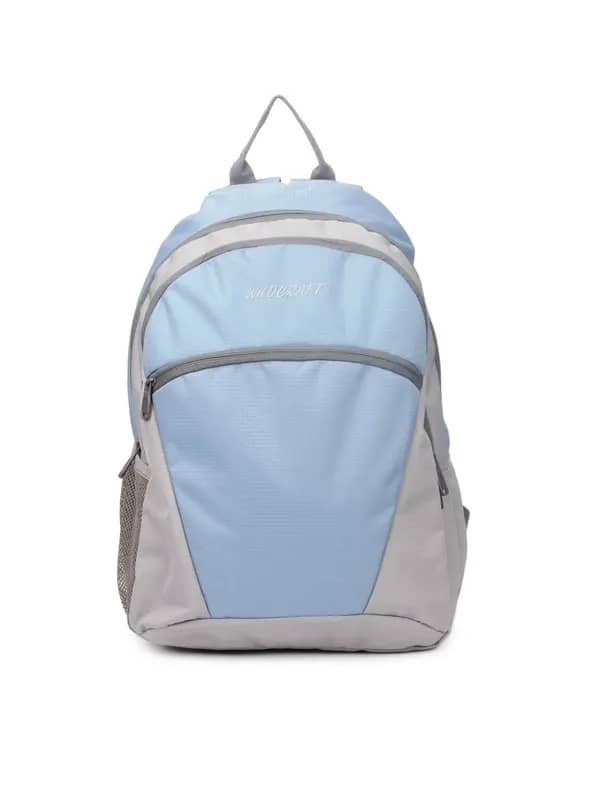 Wildcraft Unisex Blue & Grey Backpack