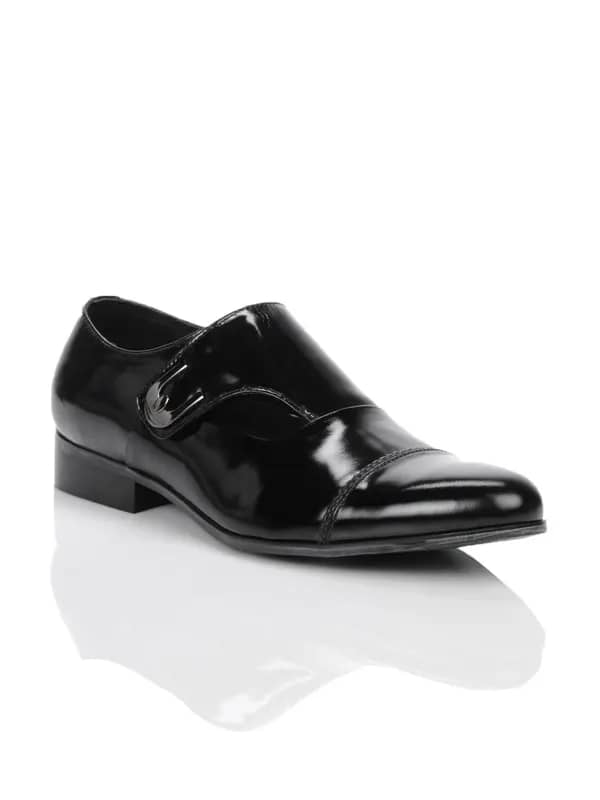 Homme Men Black Formal Shoes