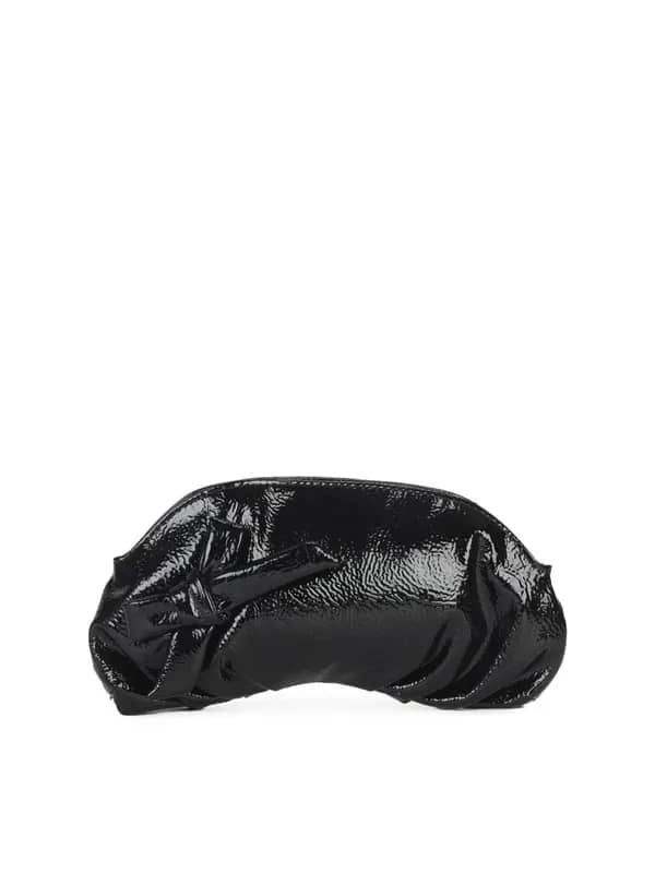 Baggit Women Slap Crush Black Clutch
