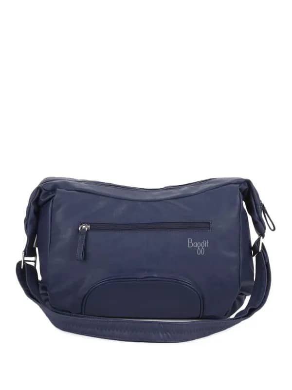 Baggit Women Confident Gipsy Blue Handbag