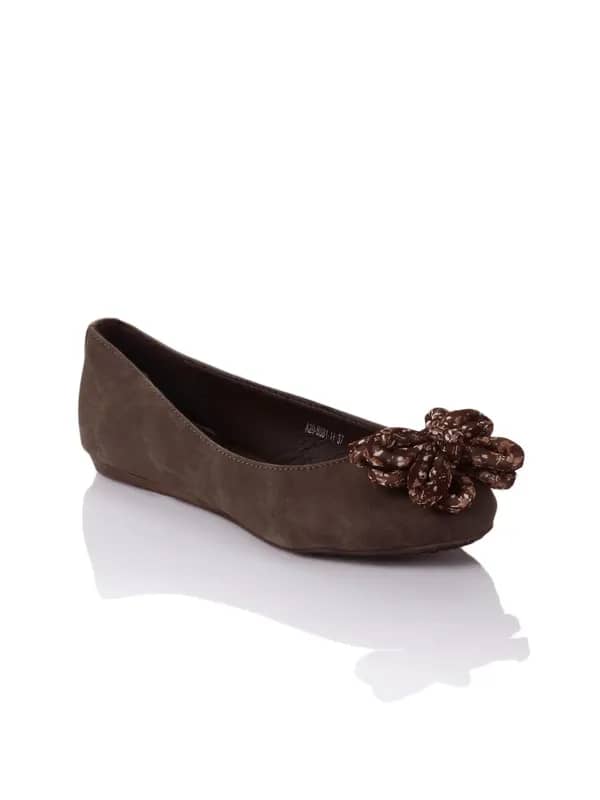 Cobblerz Women Brown Ballerinas