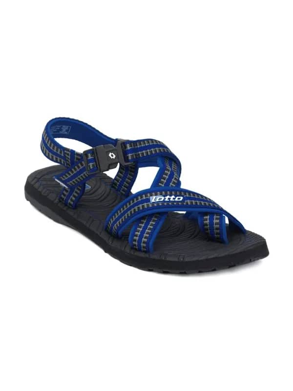 Lotto Men Black Zeus Sandals