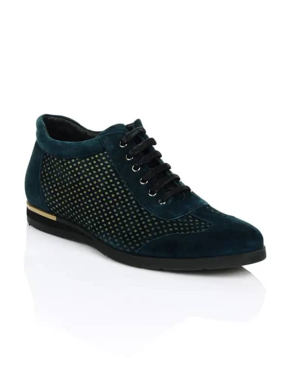 Cobblerz Men Teal Blue Casual Shoes