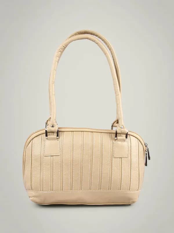Murcia Women Beige with Stitch Bag