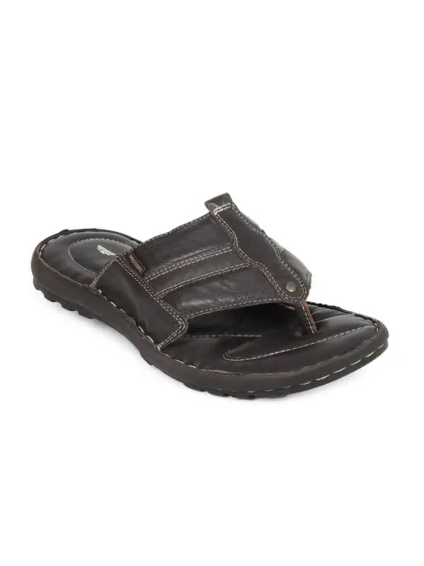 Red Tape Men Brown Sandals
