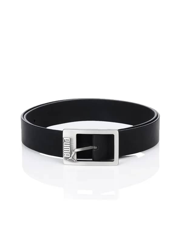Puma Men Leather Black Belt