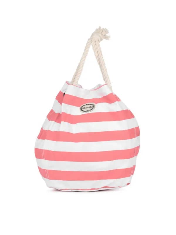 Be For Bag Women Zoli White & Pink Bag