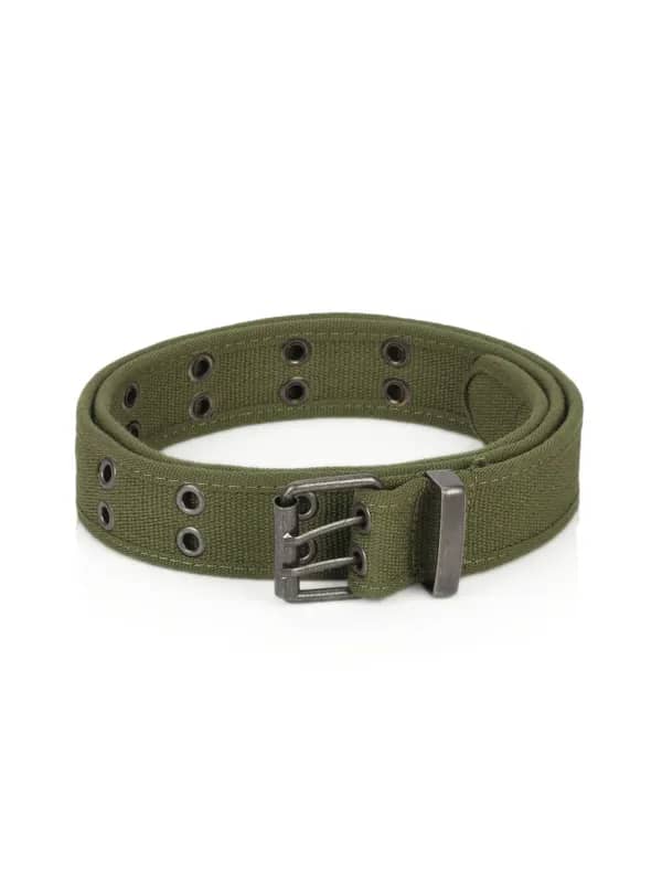 Flying Machine Men Woven Green Belt