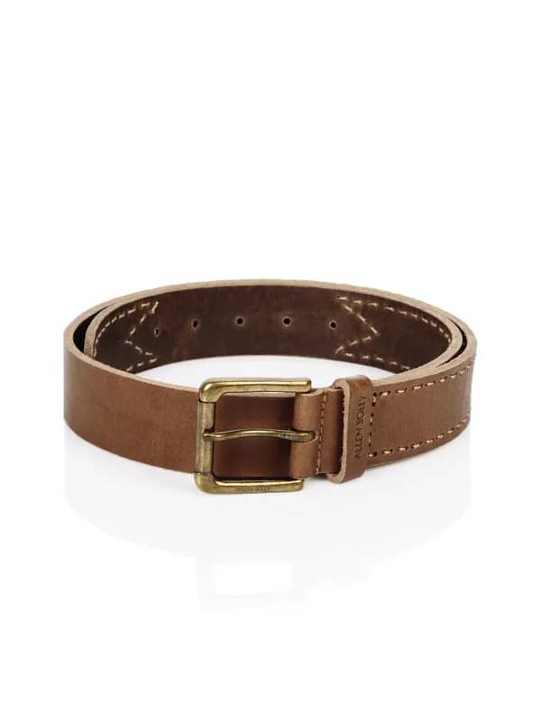 Allen Solly Men Leather Brown Belt