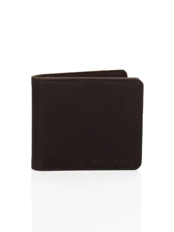 Allen Solly Men Leather Brown Wallet