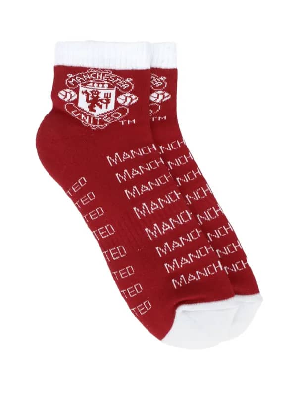 Manchester United Men Red Socks