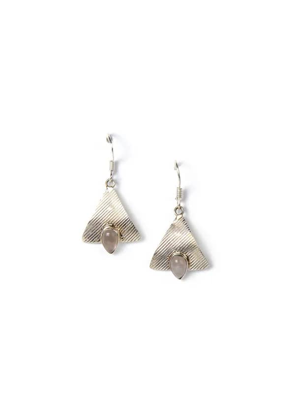 Fabindia Women Silver Anusuya Earrings