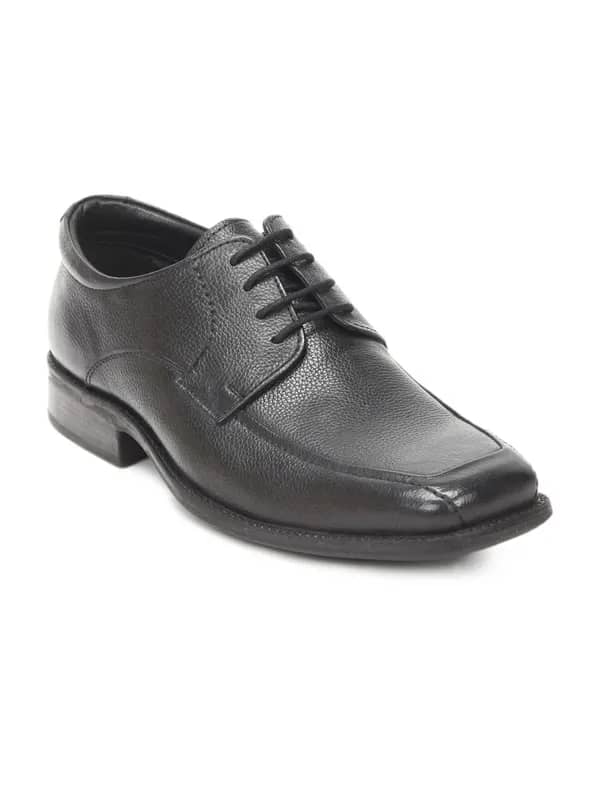 Hush Puppies Men Jungle Black Formal Shoes