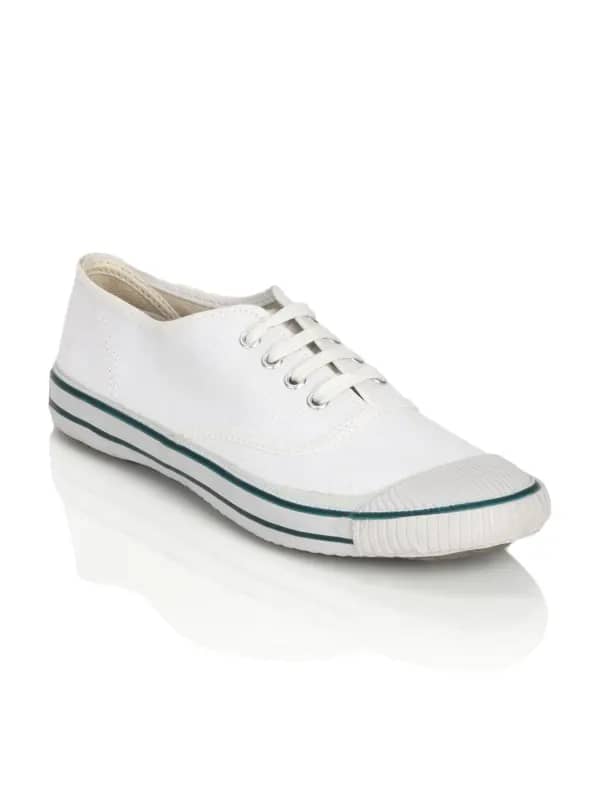 Bata Men Tennis White Sports Shoes