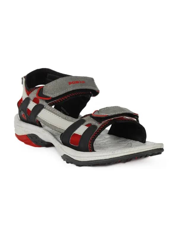 Bata Men Grey Sandals