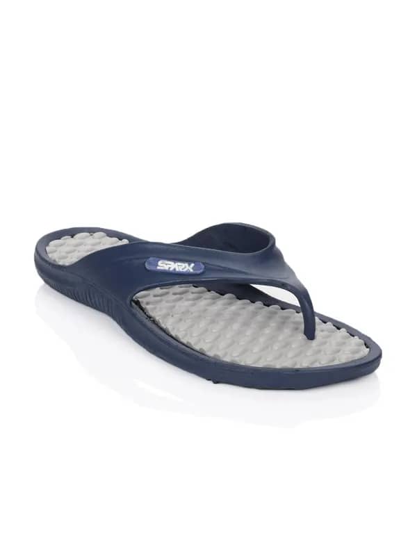 Bata Men Sandy Blue Flip Flops