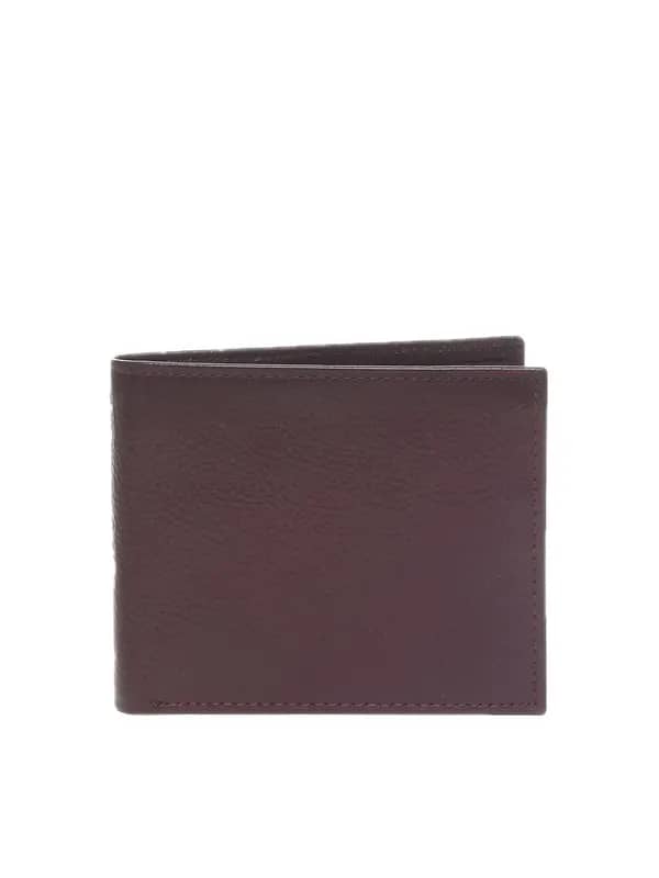 OTLS Men Brown Zebra Wallet