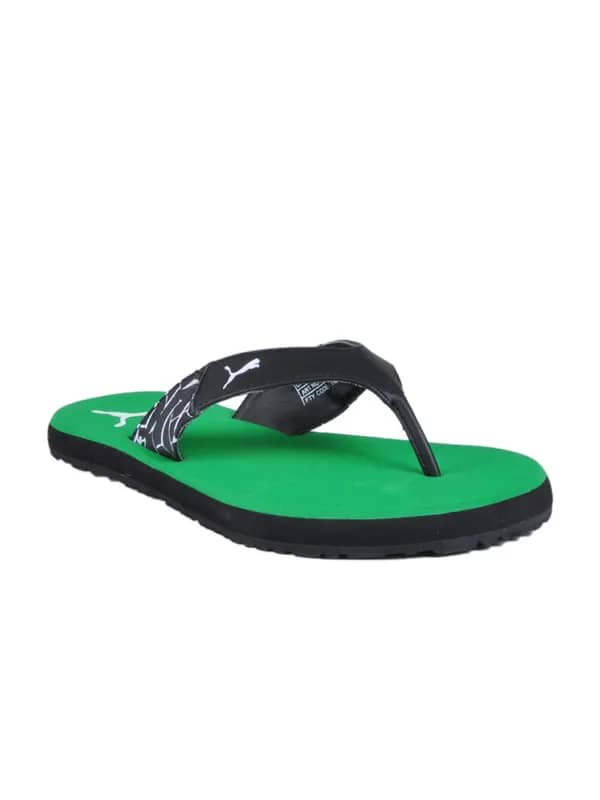 Puma Men's Winglet Green Black Flip Flop