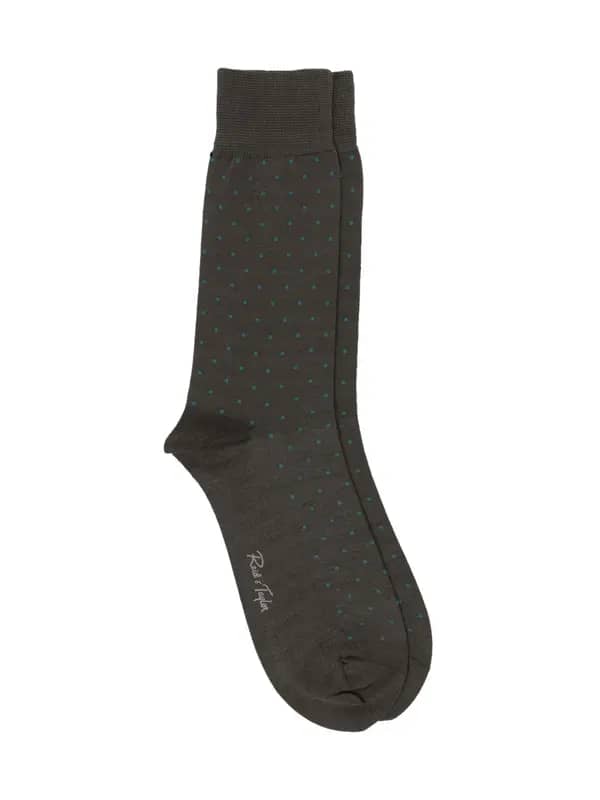 Reid & Taylor Men Grey Socks