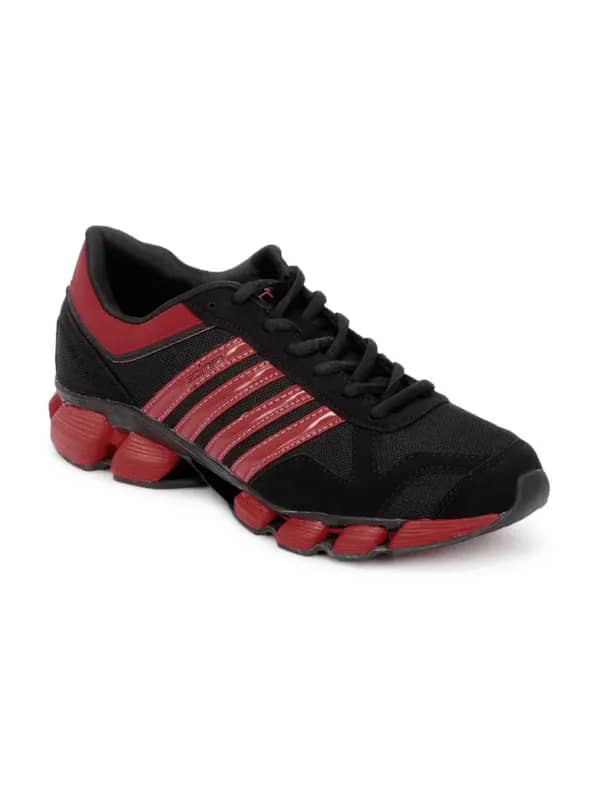 Spinn Men Cubic Black Sports Shoes