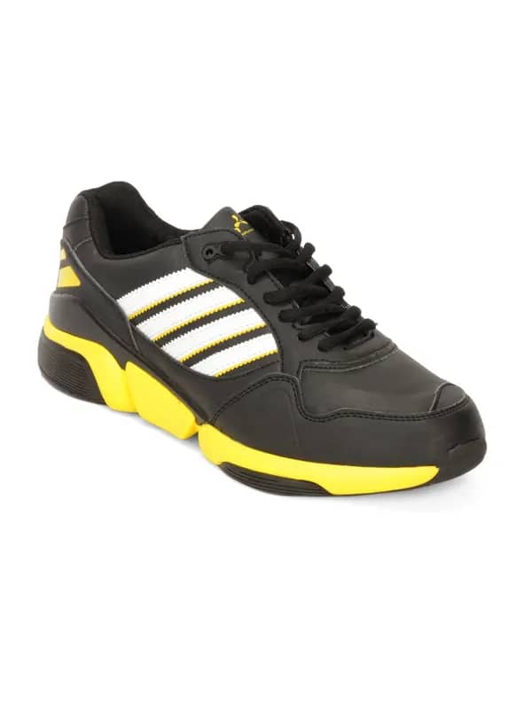 Spinn Men Orbit Black Sports Shoes