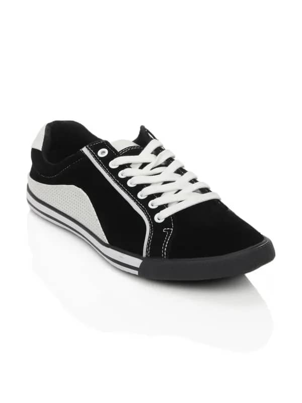 Spinn Men Marley Black Shoes