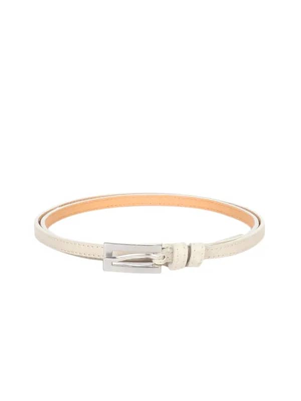 United Colors of Benetton Women Cream Belt