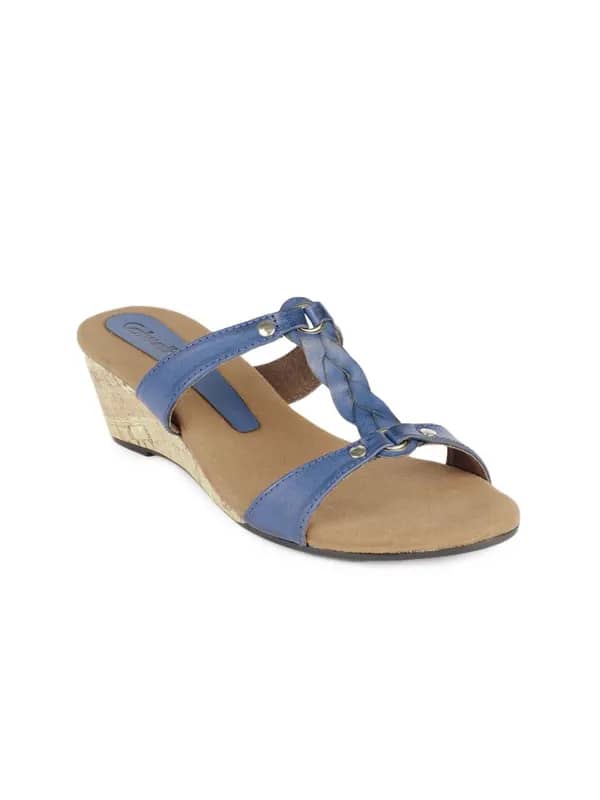 Catwalk Women Blue Wedges