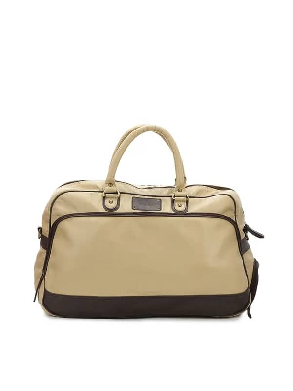 Paridhan Women Beige Duffle Bag