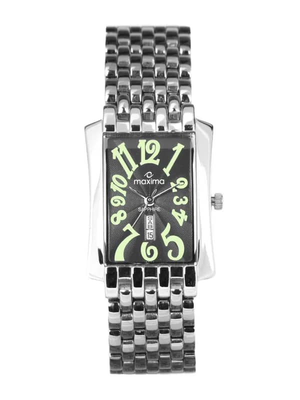 Maxima Men Navy Blue Dial Watch