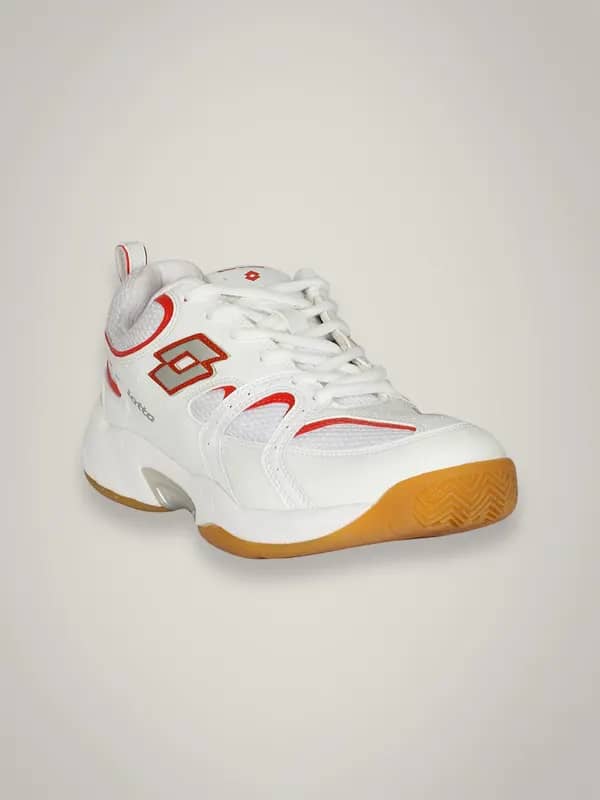 Lotto Men's Jumper White Red Shoe