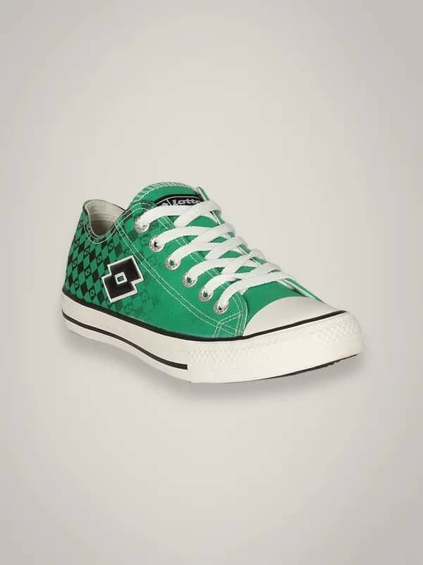 Lotto Men's Dynamo Green Canvas Shoe