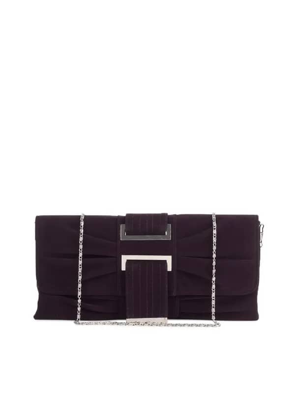 Lino Perros Women Purple Clutch