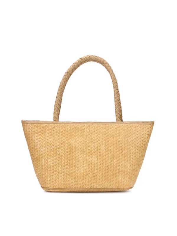 Murcia Women Basket Thatch Beige Handbag