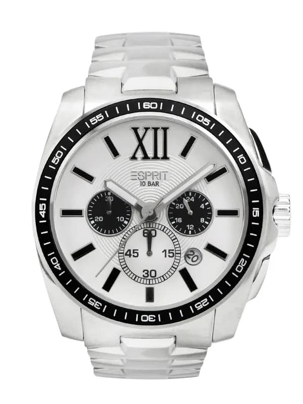 Esprit Men White Dial Watch