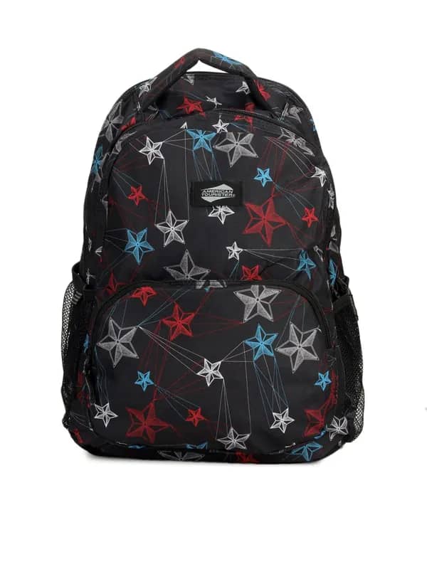 American Tourister Unisex Black Backpack