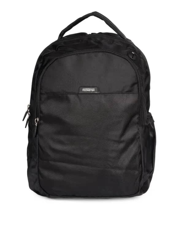 American Tourister Unisex Black Backpack