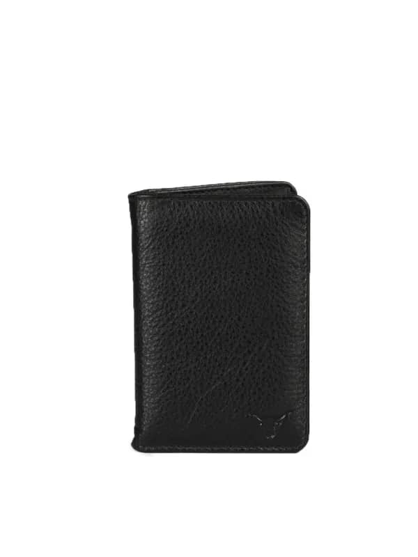 Hidekraft Men Black Card Holder