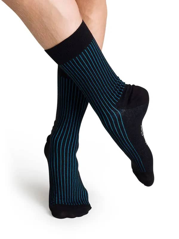 Happy Socks Unisex Black Socks