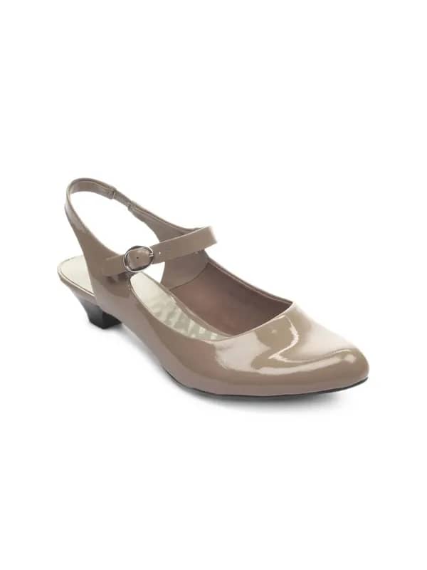 Clarks Women Taupe Heels