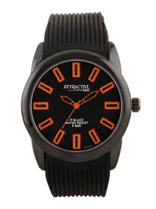 Q&Q Men Black Dial Watch
