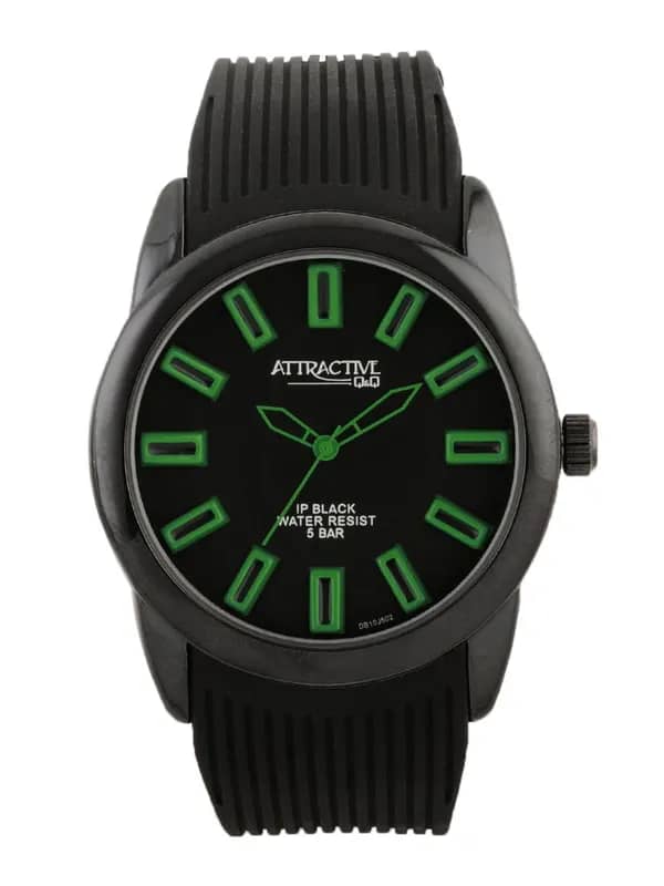 Q&Q Men Black Watch